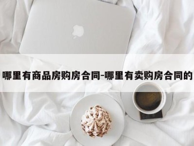 哪里有商品房购房合同-哪里有卖购房合同的