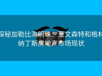 探秘加勒比海明珠：圣文森特和格林纳丁斯房地产市场现状