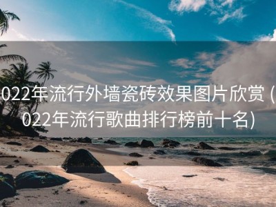 2022年流行外墙瓷砖效果图片欣赏 (2022年流行歌曲排行榜前十名)
