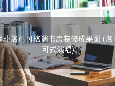 简朴洛可可格调书房装修成果图 (洛可可式演唱)