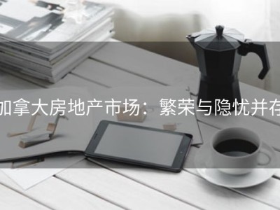 加拿大房地产市场：繁荣与隐忧并存