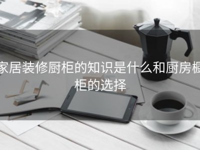 家居装修厨柜的知识是什么和厨房橱柜的选择