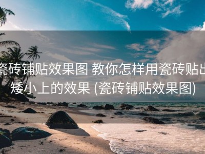 瓷砖铺贴效果图 教你怎样用瓷砖贴出矮小上的效果 (瓷砖铺贴效果图)