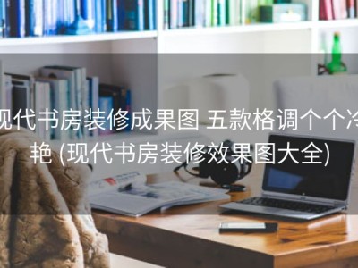 现代书房装修成果图 五款格调个个冷艳 (现代书房装修效果图大全)