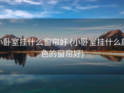 小卧室挂什么窗帘好 (小卧室挂什么颜色的窗帘好)