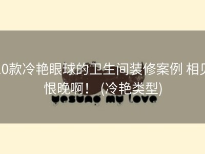 10款冷艳眼球的卫生间装修案例 相见恨晚啊！ (冷艳类型)