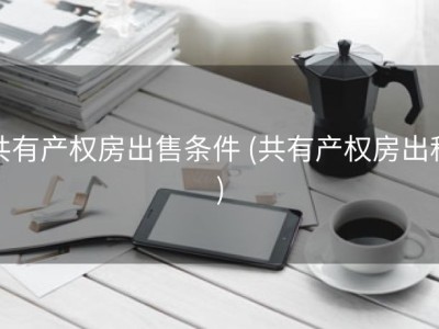 共有产权房出售条件 (共有产权房出租)
