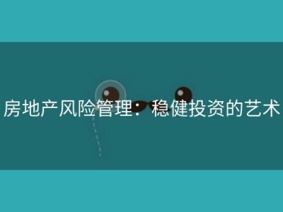 房地产风险管理：稳健投资的艺术
