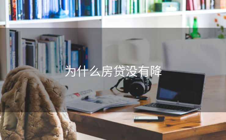 为什么房贷没有降