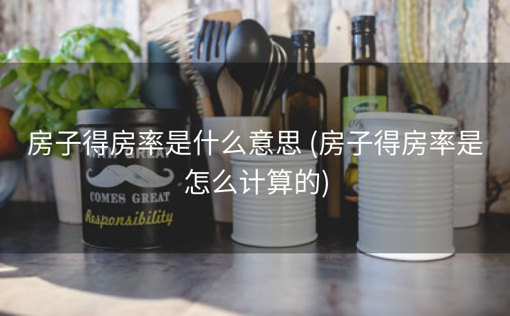 房子得房率是什么意思 (房子得房率是怎么计算的)