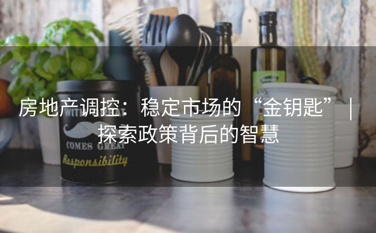 房地产调控：稳定市场的“金钥匙” | 探索政策背后的智慧