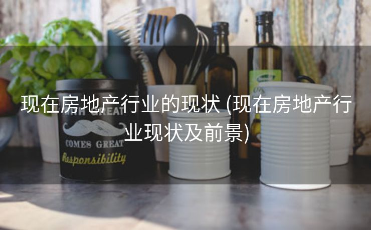 现在房地产行业的现状 (现在房地产行业现状及前景)