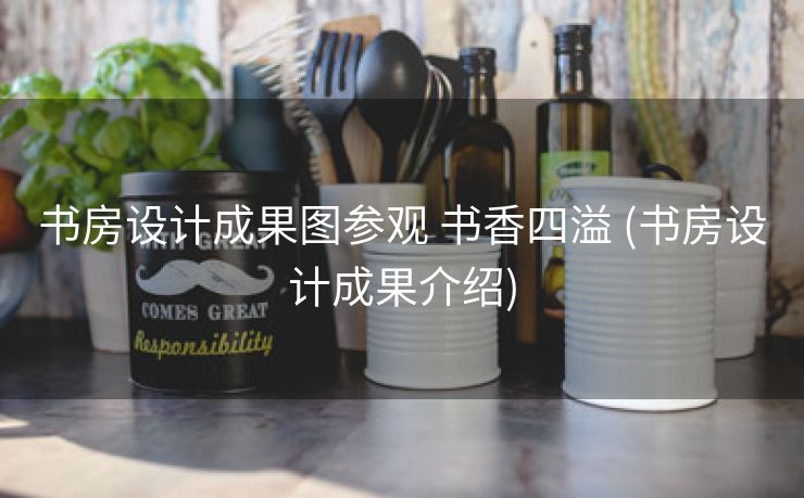 书房设计成果图参观 书香四溢 (书房设计成果介绍)