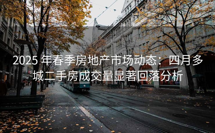 2025 年春季房地产市场动态：四月多城二手房成交量显著回落分析
